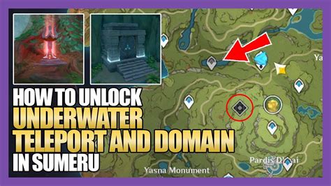 How to Unlock the Underwater Waypoint in Sumeru